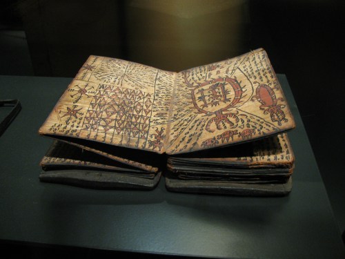 Book of Wizards - A magic book, used by wizards of the Toba Batak tribe, North Sumatra, Indonesia.