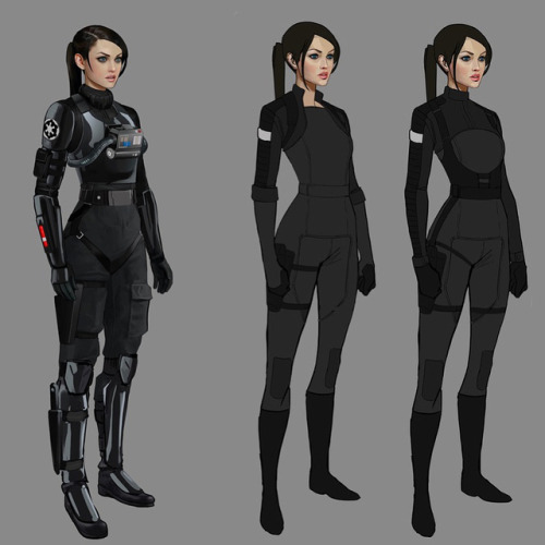 Star Wars character with options for Disney interactive game. #starwars #tiefighter #pilot #characte