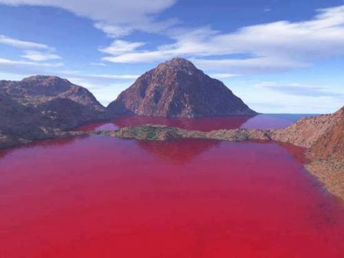 sts91919: Timeline Photos | Facebookfacebook.com Blood Lake, Texas, USA.A prod­uct of drought. R