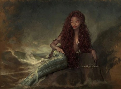 Hail to the princess of the seven seas!HALLE BAILEY IS *OUR* LITTLE MERMAID | @denvertakespics ....