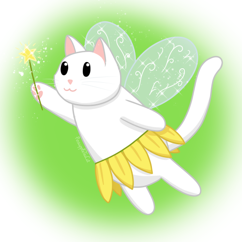  Catober Day 21: Fairy CatPatreon | Ko-fi 