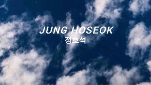 BTS Headers - Jung HoseokOther Members: Jin / Yoongi / Hobi / Rapmon / Jimin / Taehyung / JungkookI 