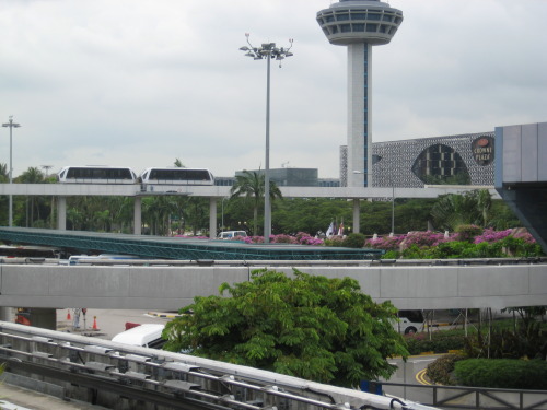 Sky train in Singapore