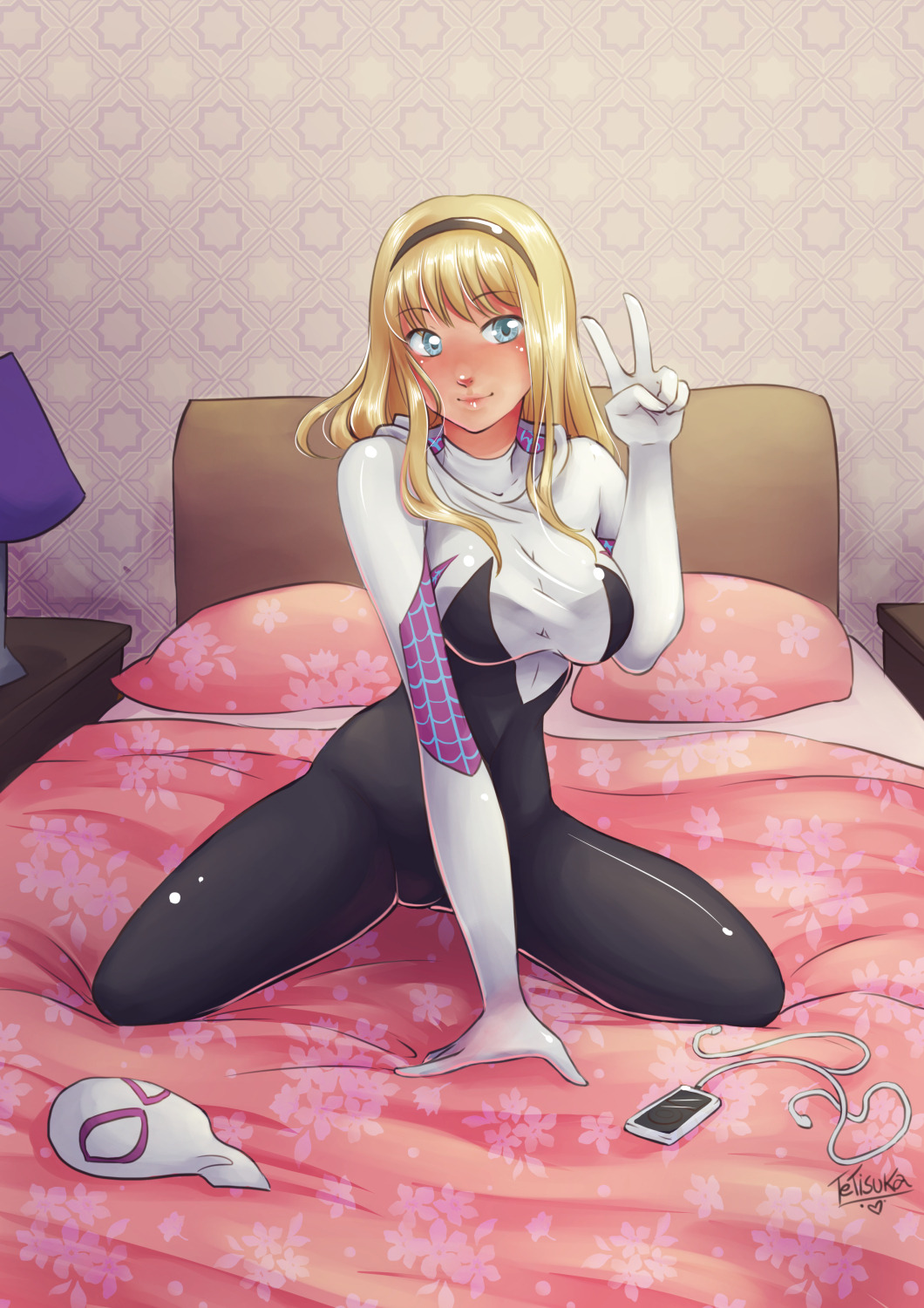 chocolatecomcereja:    Commission: Spider GwenHey hey, it’s been some time, so