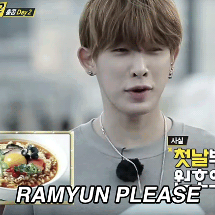 byewonho:  ♡ He should endorse shin ramyun