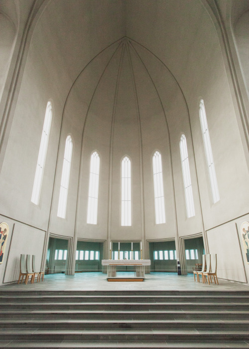 Hallgrímskirkja. Reykjavík, Iceland.