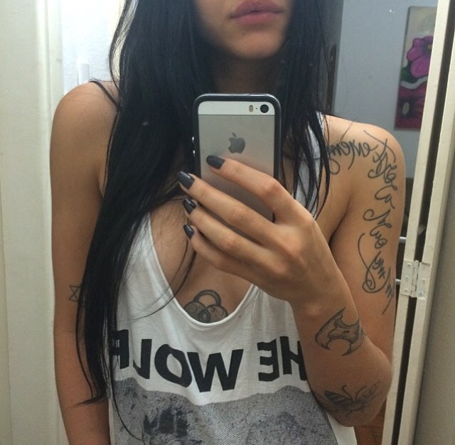 Good girl, bad habits.