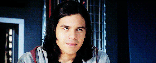 iriiswests:“I know some names too Caitlin Snow, Cisco Ramon and Harrison Wells…is that them on