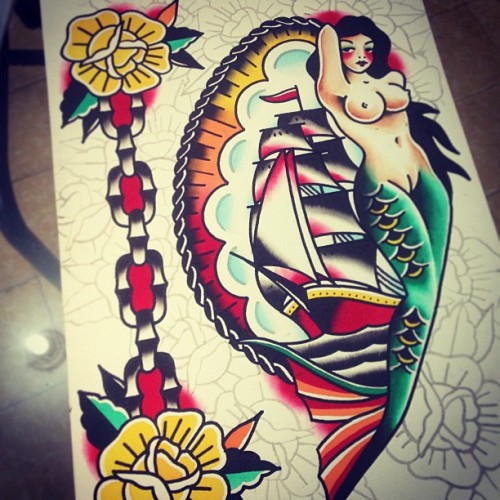 hardsharpz:  #tattoo #tatuagem #traditionaltattoo porn pictures