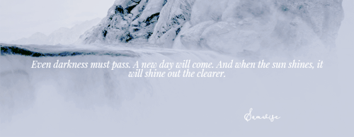 yilluuni:There is still hope. The Lord of the Rings + hope.