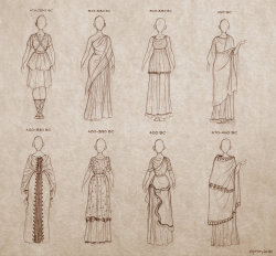 celticzelda:   Ancient Greek Dresses by Ninidu