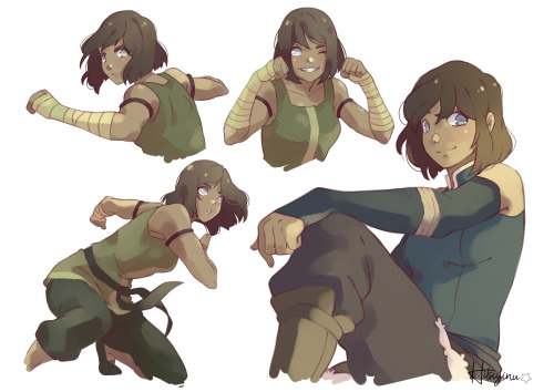  Practicing with Korra (*^*)9 