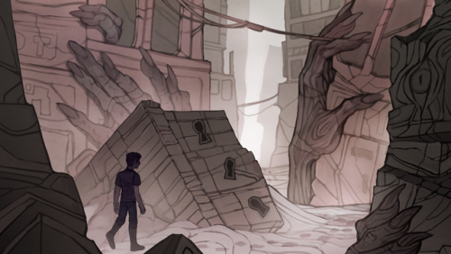 tinypaint:some recent panels that i enjoyed drawing for my webcomic, which you can read here