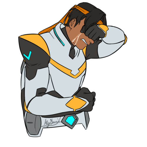 mystery-vixen:I felt like drawing the Voltron characters crying.. AAAAH those poor babies! I really 