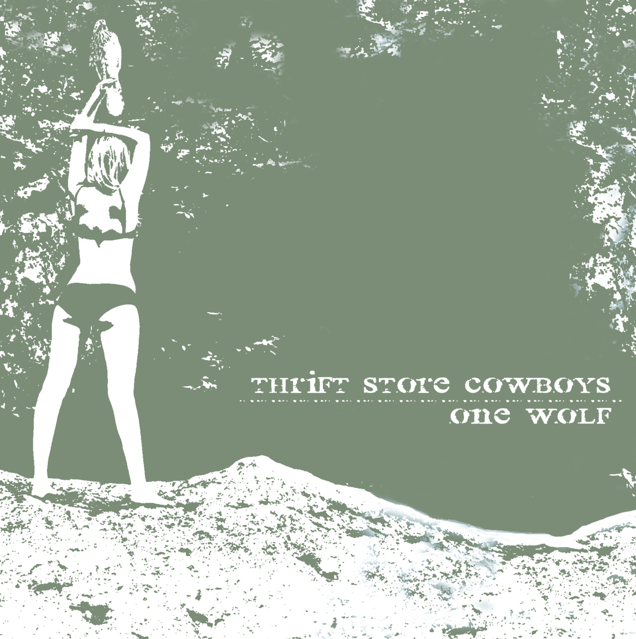 MTIN001: Thrift Store Cowboys / One Wolf split 7"