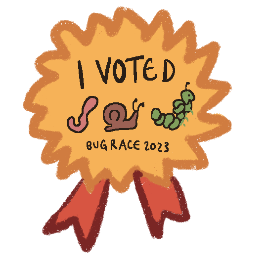 i voted - bug race 2023