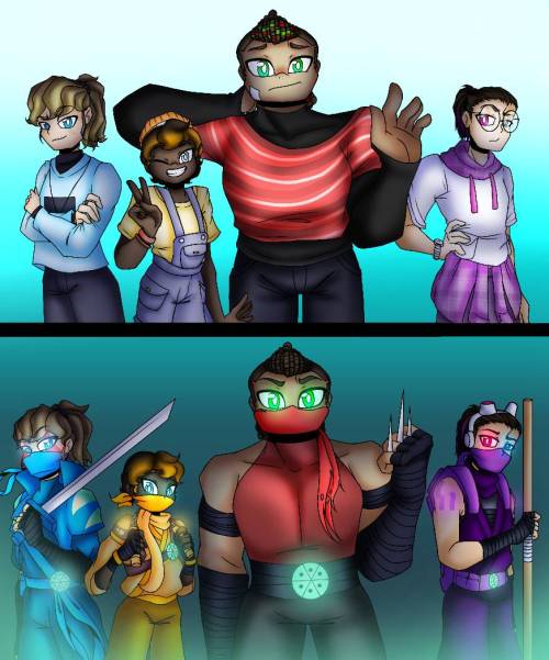 Some Of My Tmnt Arts! (part 1)