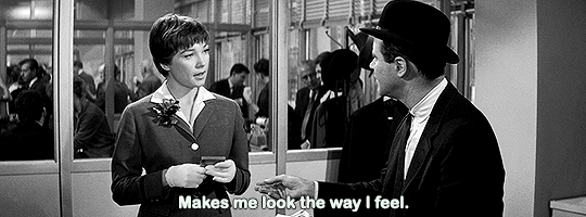ingridbergman:The Apartment (1960) dir. Billy Wilder