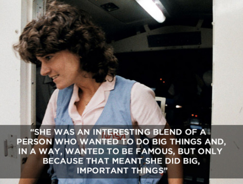 fandomsandfeminism:buzzfeedlgbt:“I Would’ve Married Her In A Heartbeat”: Astronaut Sally Ride As See