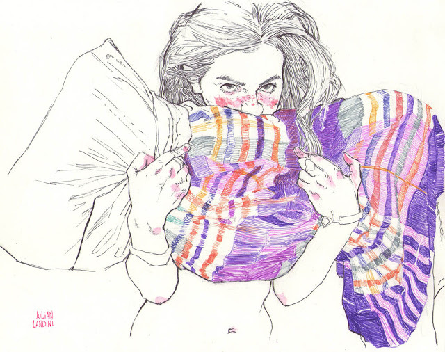 1000drawings:  by Julian landini 