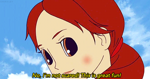 rniracleromance:Luke trying to be brave (and being a huge dork instead)
