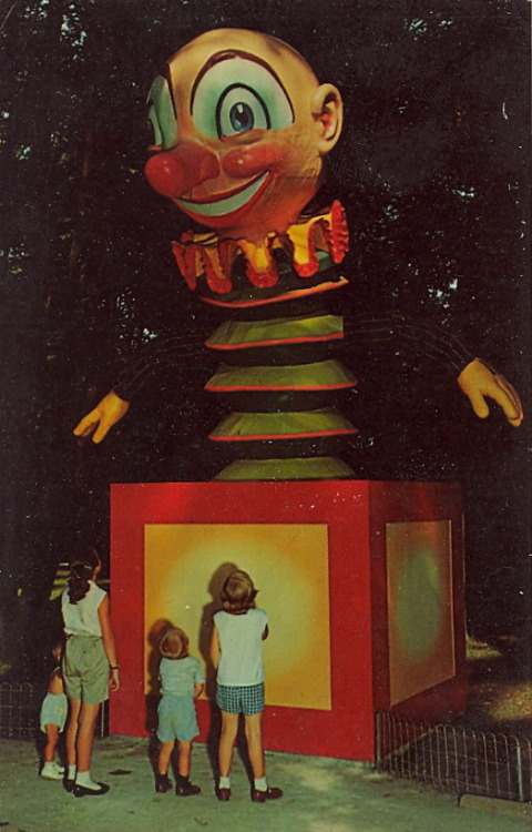 bad-postcards: JACK-IN-THE-BOX The friendly Jack-in-the-box is a constant delight to children of all