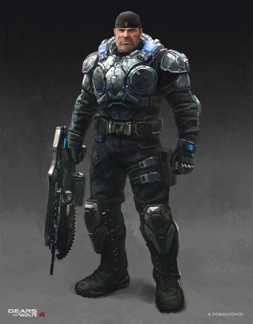 st-just: Gears of 4 Characters by  Andrew Domachowski