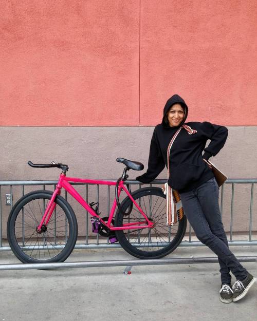 tapatioflores:  I love this #bike’s pink color! (at North Hollywood, California)