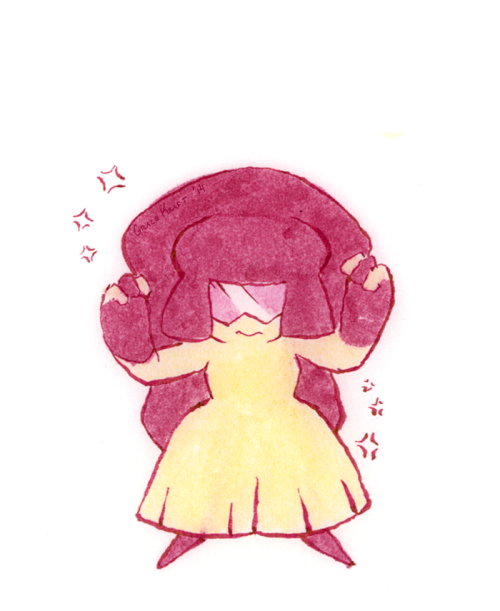 gracekraft:  We are the Fairy Gems~ A while ago I had fun coming up with a Crystal Gems themed Pokemon team, because I like to do fun nerdy stuff like that.  I also decided to make it all Fairy typed because I thought it was a fitting magical type to