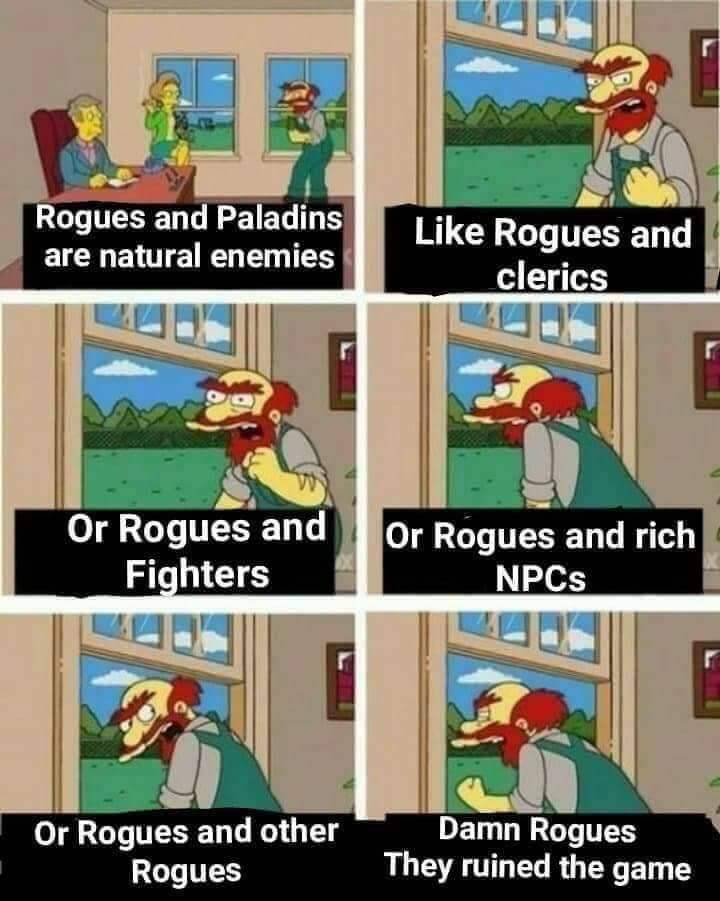 lvl23-npc:  Fucking rogues 