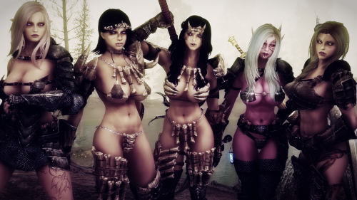 corruptedascension:   My Ladies,  Some solo shots of Tamara, and a whole lotta BOOBIES!   Again