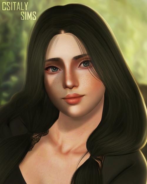 Made with The Sims 3, edited with Photoshop. This used to be my old Alice Liddell sim, I’m glad foun