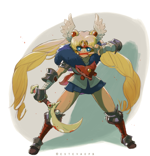 estevaopb: Valkyrie Moon! For the Sailor Moon Design Challenge ^^