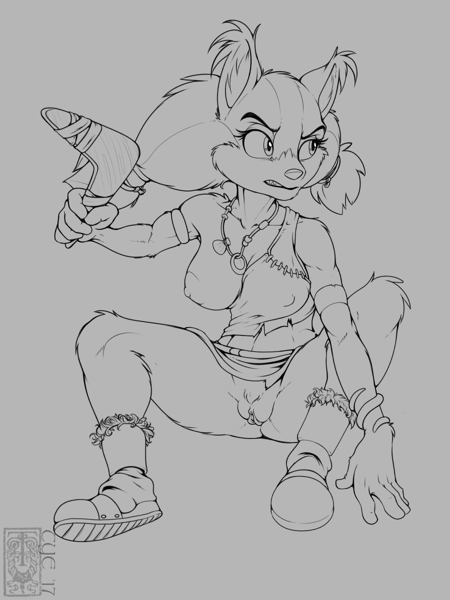 thehorsesays: Snao made me want to draw Sticks…but then I also wanted to draw her