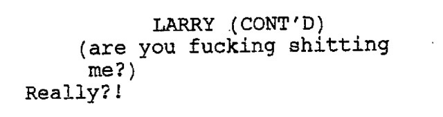 heyitsbumblebri:  Just some gems from the original NatM2 script. I especially love