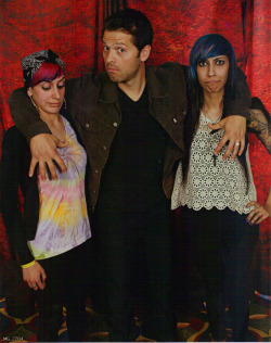 Maxx and my photo op with Misha Collins.