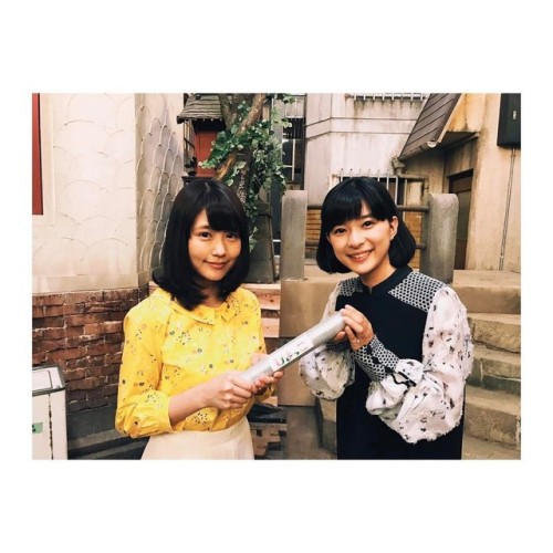 funkyfunx: kasumi arimura 有村架純さんはInstagramを利用しています:「本日、「べっぴんさん」のヒロイン、芳根京子さんから、バトンを受け取りました☺︎芳根さんの想いの分