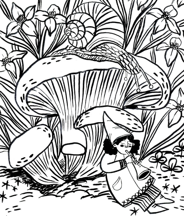 Downloadable coloring page here for those at home with kids and are scrambling to find something to do! Hoping to make some more...