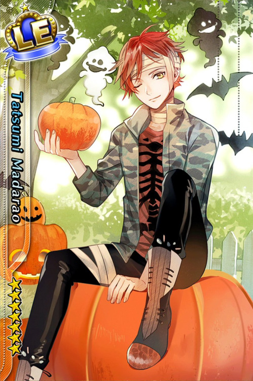 tsubakirindo:  Tatsumi’s and Momosuke’s LE/GR from the Halloween 2016 Scout. They’re available from 26th October until 1st November. 