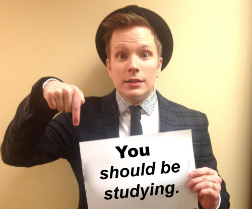 You Should Be Studying