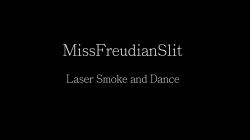 missfreudianslit:  My smoke is intoxicating and when you add in the spectacle of my laser lights, it’s downright entrancing. I blow smoke from my glass piece at you while the light cuts through the darkness and puts on a show for us. After your head