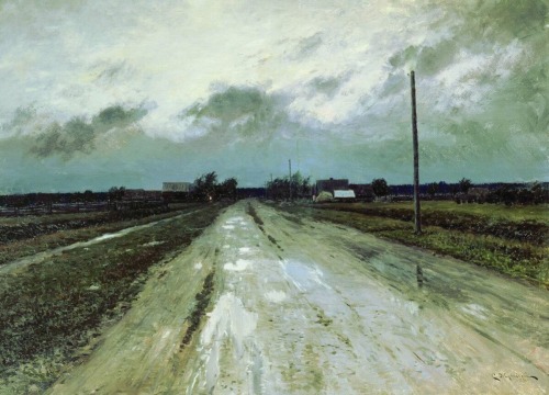 art-is-art-is-art:Gloomy Sky (Autumn), Stanislav Zhukovsky