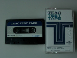 npylog:  TEAC Alignment Tape (MTT-121N) by thegreatexperimentalaccount on Flickr.