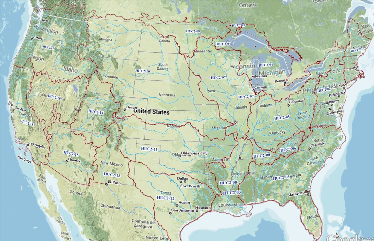 Hydrologic Unit Maps Of The United States Maps On The Web Tumblr N5ayj2TmFb1rasnq9o1 1280