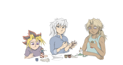itchyarts:  An excuse to practice Marik ran off with my head.