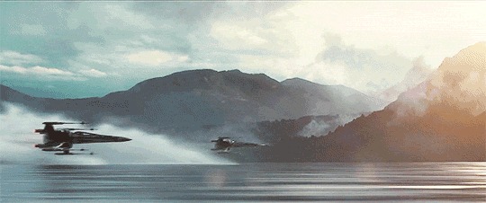 fuckyeahanakinskywalker:  X-Wing Squadron in The Force Awakens. (x) 