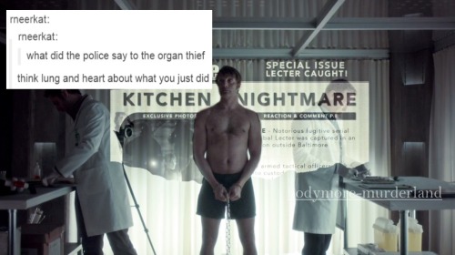 amarriageoftrueminds:bodymore-murderland:Hannibal Recaps by Text Post: 3 x 08 - The Great Red Dragon