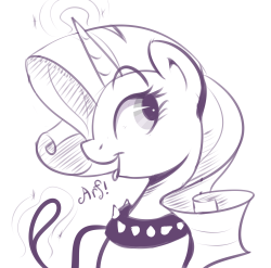 Quick cute little rarity doodle! In which