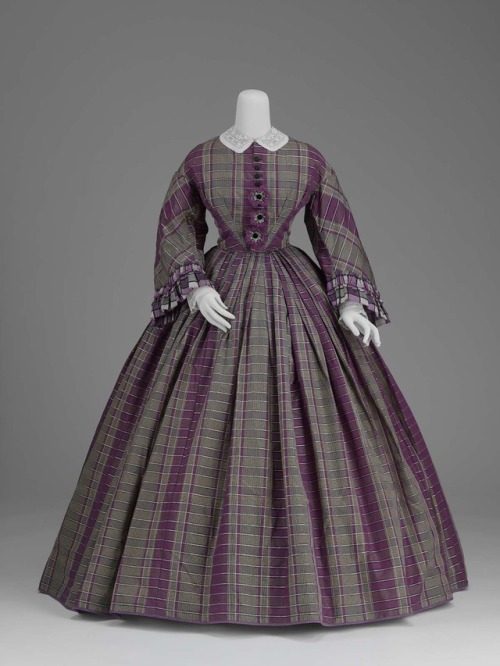 • Woman’s day dress.Culture: North AmericanDate: ca. 1859–61