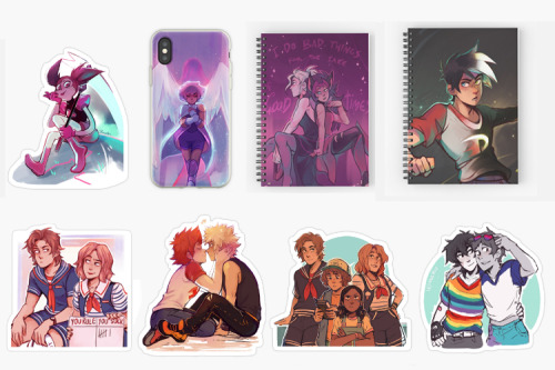 XXX ikimaru: finally updated redbubble a little! from 20% photo